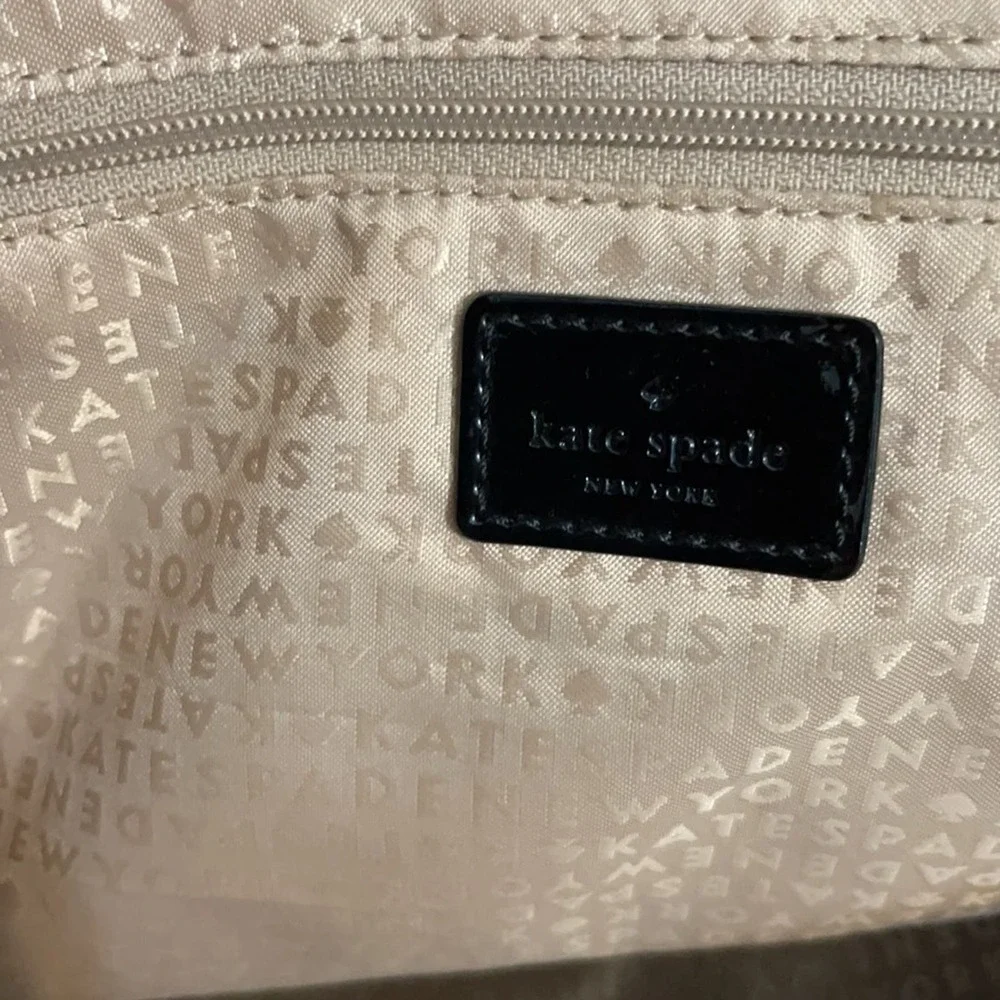 Kate Spade Small Harmony Metro Spade Black